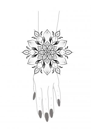 Tatouage Mandala - Modèle Unique