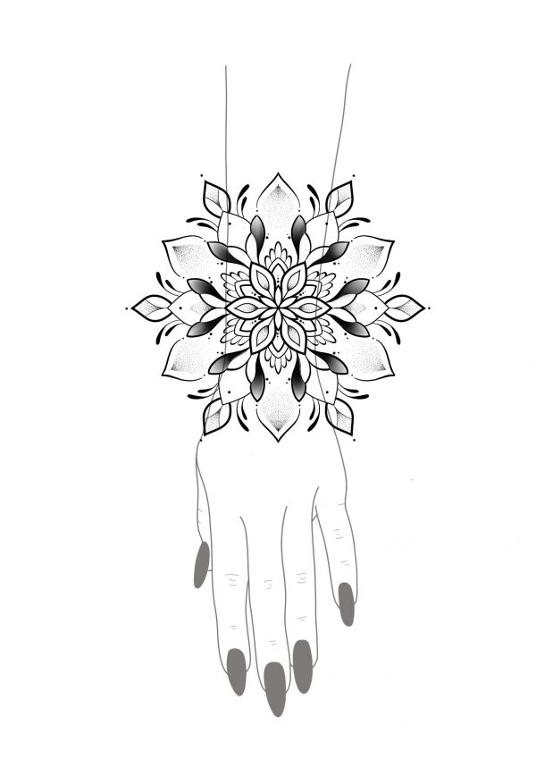 Tatouage Mandala - Modèle Unique