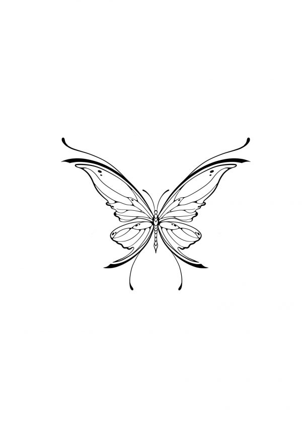 Tatouage Papilio Demoleus - Pièce Unique